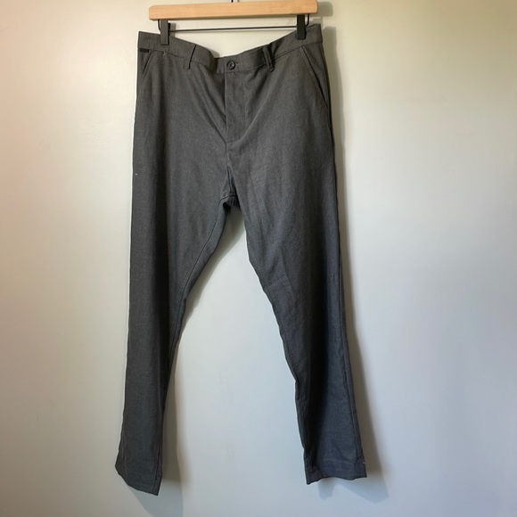 Zara Men grey dress pant in size 34” waist. Slim fit. - Picture 1 of 4